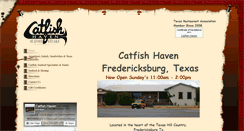 Desktop Screenshot of catfishhaventx.com